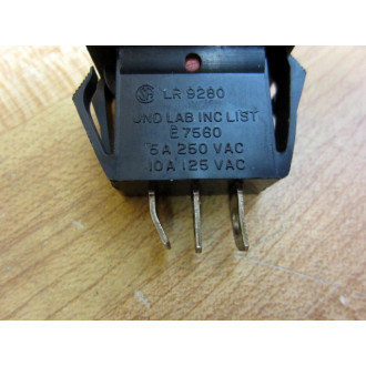 Alco E7560 Red Rocker Switch Illuminated (Pack of 8) - Used