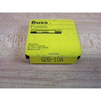 Buss GDB-10 Bussmann GDB-10A Fuse Cross Ref 1CC59 Fine Wire Element (Pack of 10)