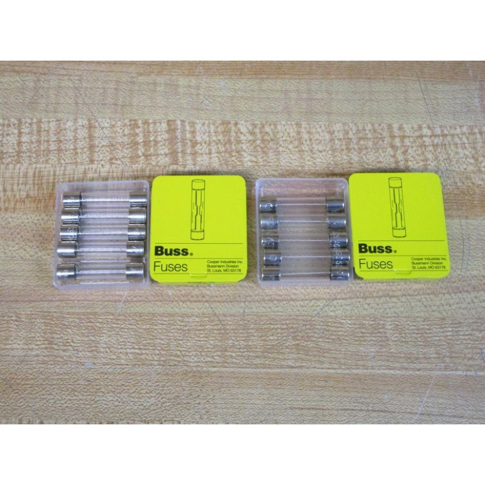 Buss AGC-5 Bussmann Fuse Cross Ref 4XH46 Jagged Element (Pack of 10)