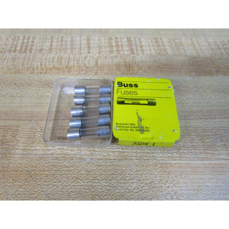 Buss AGW-1 Bussmann Fuse Cross Ref 1BZ07 Jagged Element (Pack of 5)