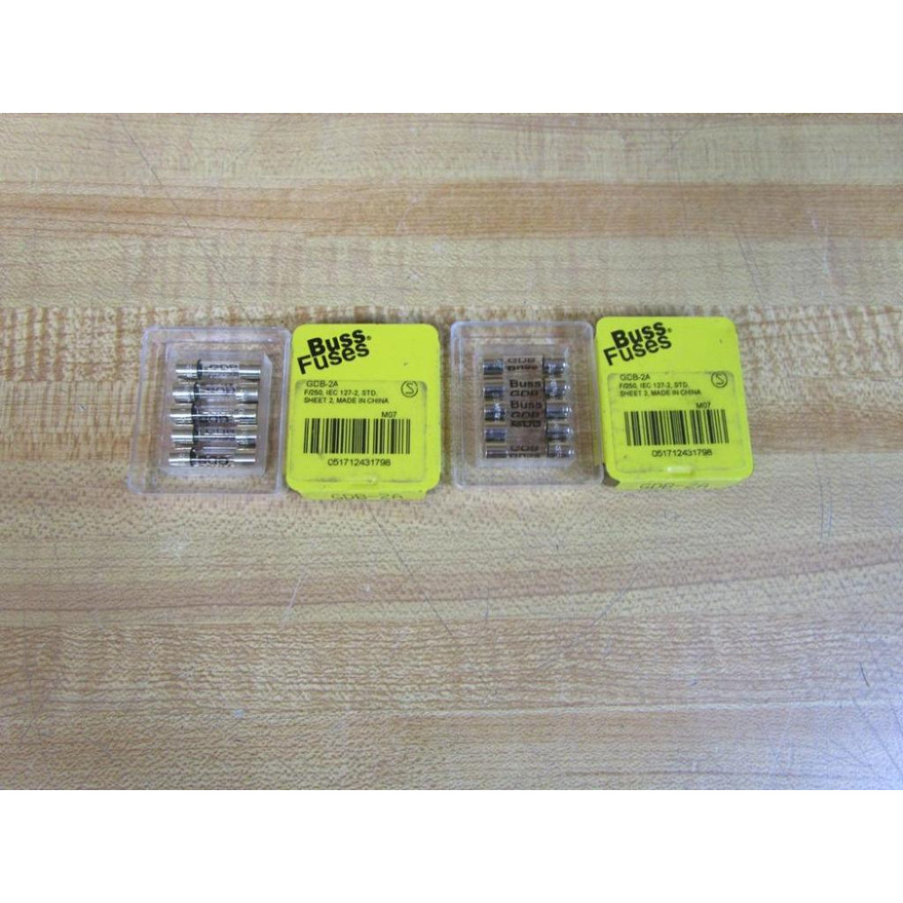 Buss GDB-2A Bussmann Fuse Cross Ref 1CC66 (Pack of 10)