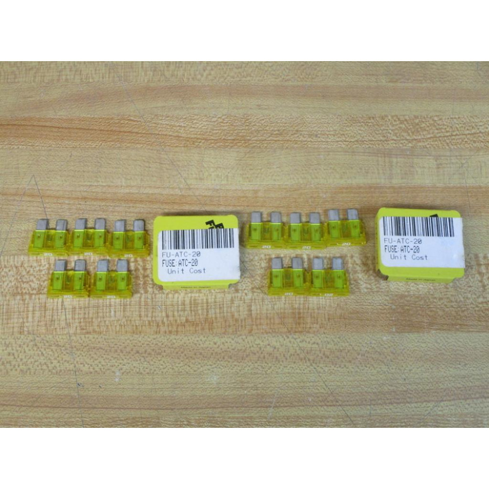 Buss ATC-20 Bussmann Automotive Fuse Ref 1BZ35 (Pack of 10)