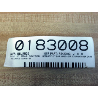 Reliance 422013-J Electrical Repair Kit 705330-27RB