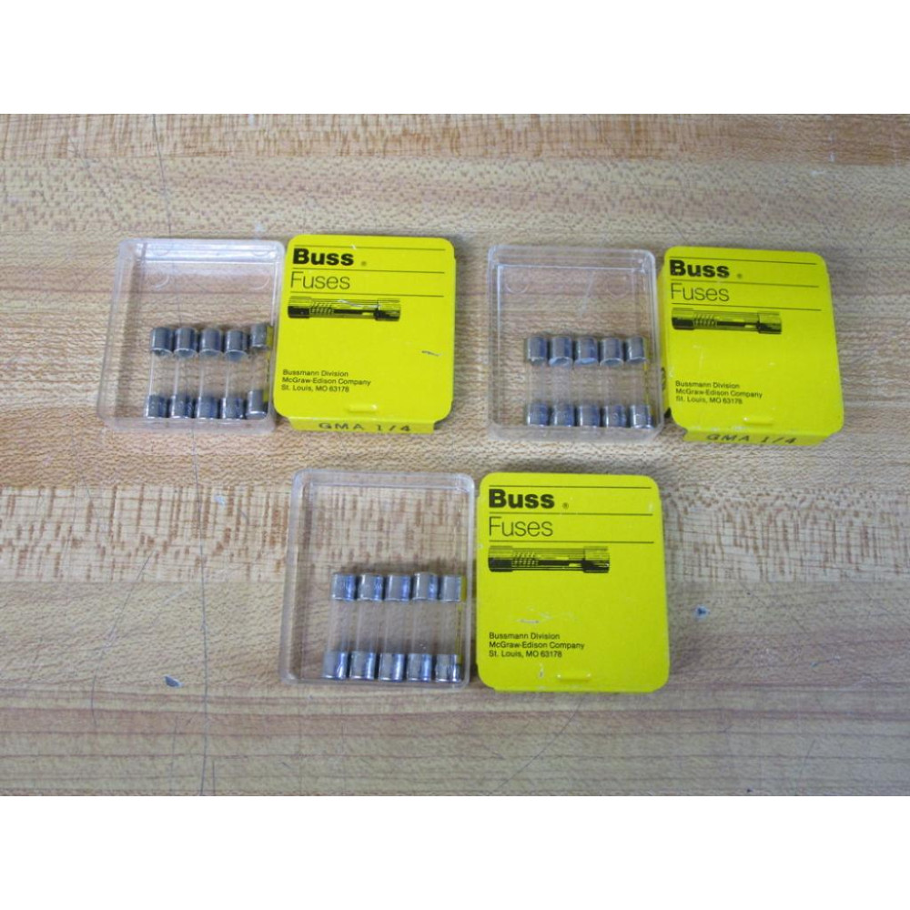 Buss GMA-14 Bussmann Fuse GMA14 Fine Wire Element (Pack of 15)
