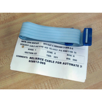 Reliance 608813-96S Ribbon Cable 60881396S - New No Box