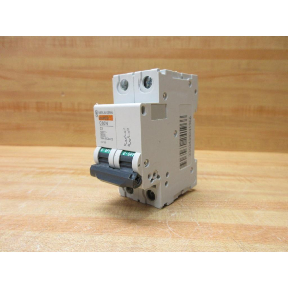 Merlin Gerin 24196 Square D 1A Circuit Breaker C60N - New No Box