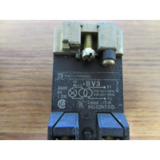 Telemecanique ZB2-BV3 Pilot Light Module ZB2BV3 25304 (Pack of 2) - Used