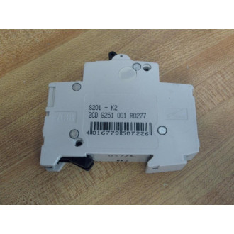 ABB S201-K2A 2A Circuit Breaker S201K2A (Pack of 2) - Used