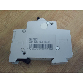 ABB S201-06 1P 6A Circuit Breaker S20106 - Used