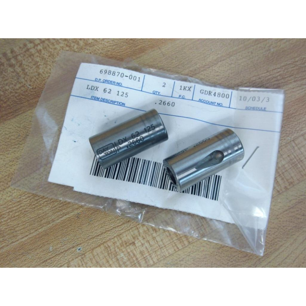 Dayton Lamina LDX 62 125 Ball Lock Die Button LDX62125 (Pack of 2)