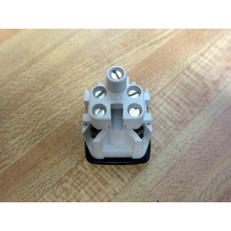 Techspan A04PS 5P Male Insert 10A 250V (Pack of 3)