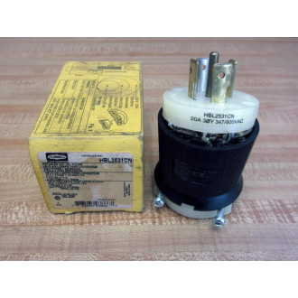 Hubbell HBL2531CN Twist-Lock Plug