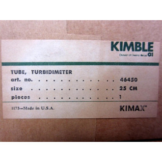 Kimble 46450 Glass Tube 25 cm