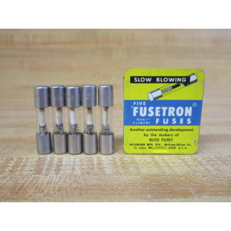 Buss MDM 1-610 Bussmann Fuse Formerly 4AG-SB (Pack of 5)