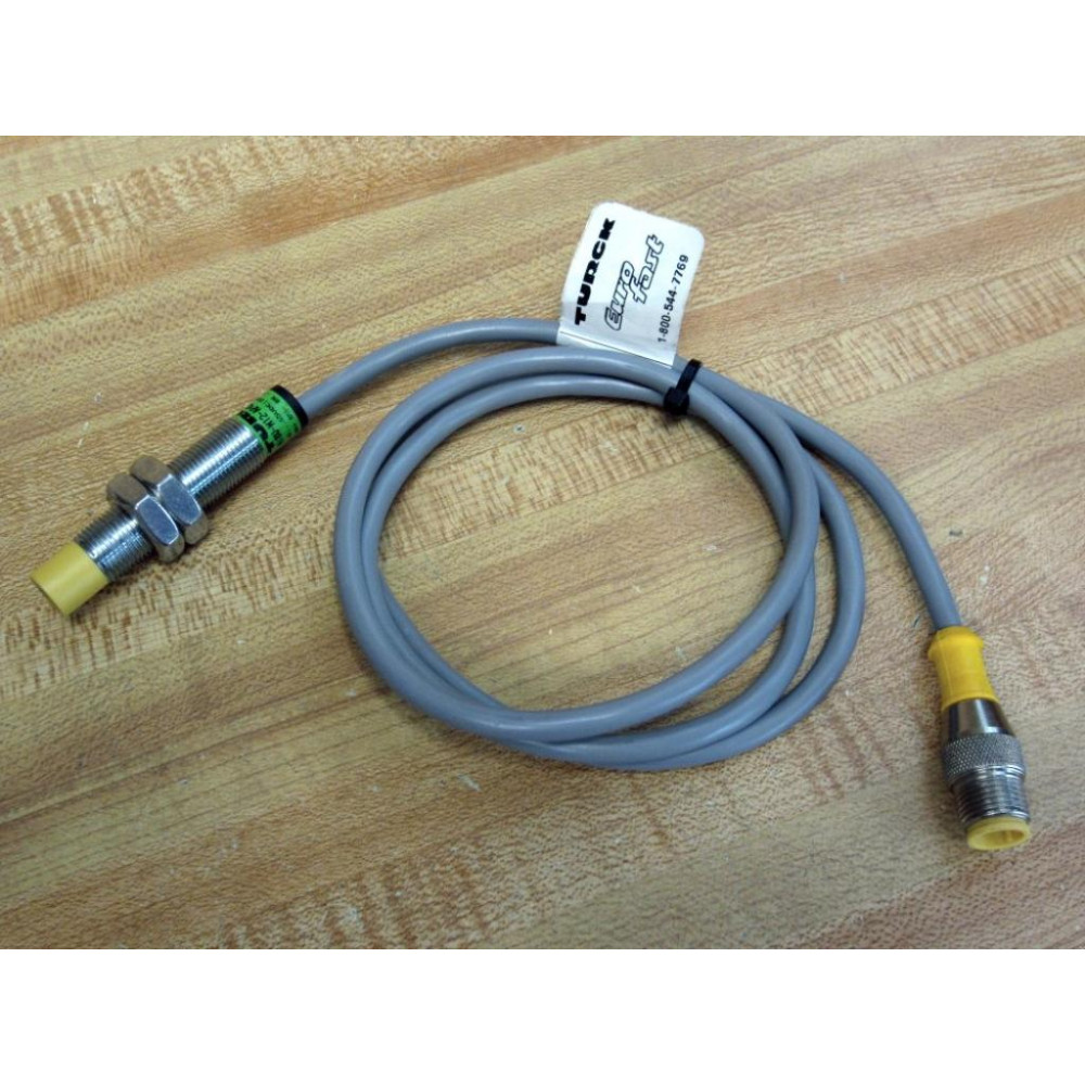 Turck NI18U-M12-AP4X-1M-RS-4T Inductive Sensor 1580491 - New No Box Turck NI18U-M12-AP4X-1M-RS-4T Inductive Sensor 1580491 - New No Box
