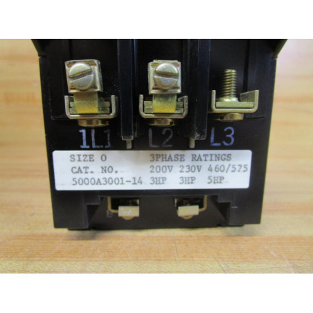 Ward Leonard 5000A3001-14 Starter 5000A300114 - New No Box