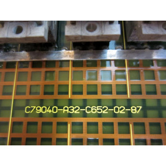 Siemens C79040-A32-C652-02-87 Backplane C79040-A32-C652-02-88 - Used