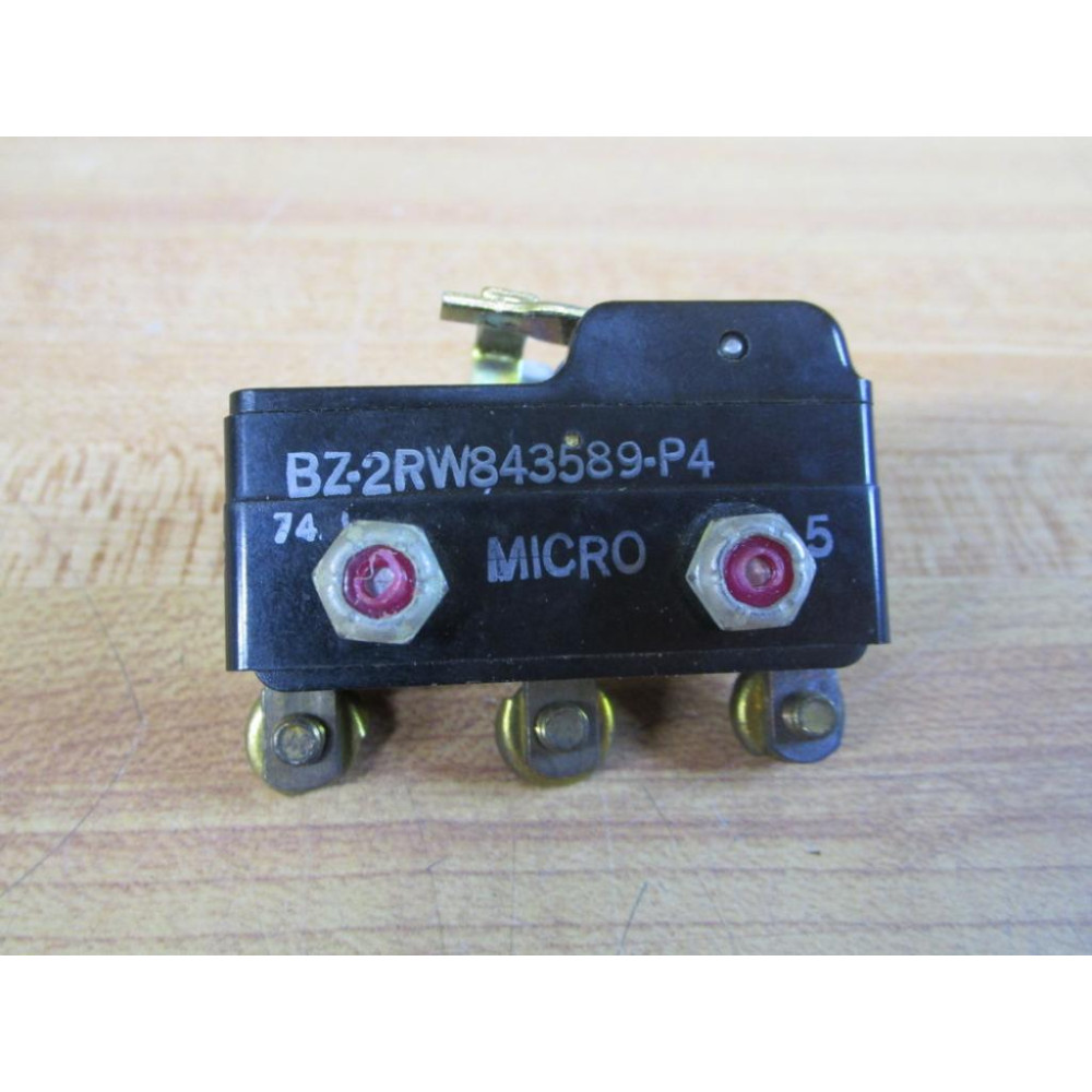 Micro Switch BZ-2RW843589-P4 Switch BZ2RW843589P4 - Used
