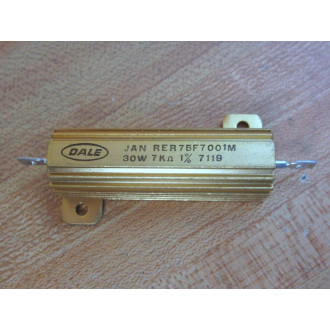 Dale RER75F7001M Resistor 30W 7KΩ 1% - New No Box
