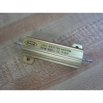 Dale RER75F4000M Resistor 30W 400Ω 1% - New No Box
