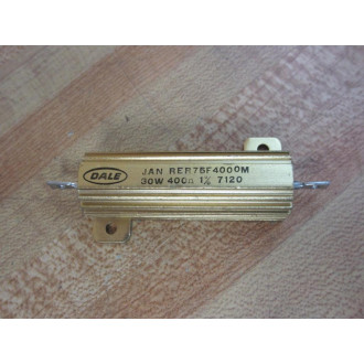 Dale RER75F4000M Resistor 30W 400Ω 1% - New No Box