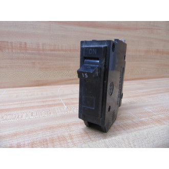 General Electric TQB1115 Circuit Breaker 15A GE (Pack of 3) - Used