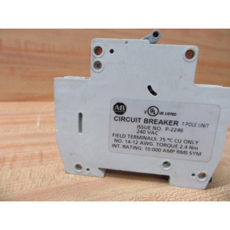Allen Bradley 1492-SPU1C050 Circuit Breaker 5A 1492SPU1C050 (Pack of 4) - Used