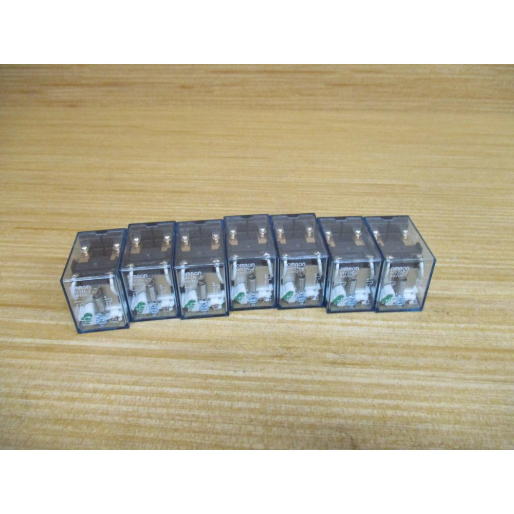 Omron MY2N-J-24V DC Relay MY2N-J-24VDC Blue - New No Box
