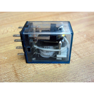 Omron MY2N-J-24V DC Relay MY2N-J-24VDC Blue - New No Box