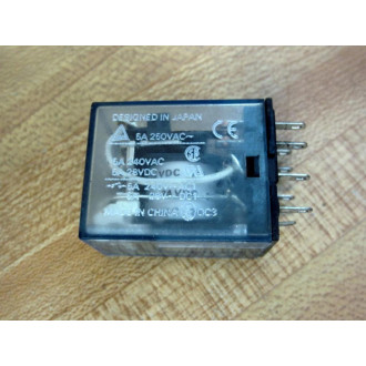 Omron MY2N-J-24V DC Relay MY2N-J-24VDC Blue - New No Box
