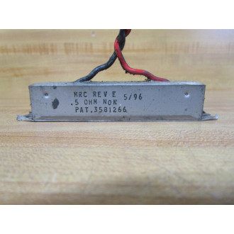 MRC REV E Resistor .5 OHM 3581266 (Pack of 5) - Used