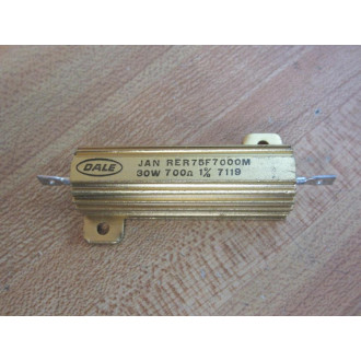 Dale RER75F7000M Resistor 30W 700Ω 1% - New No Box