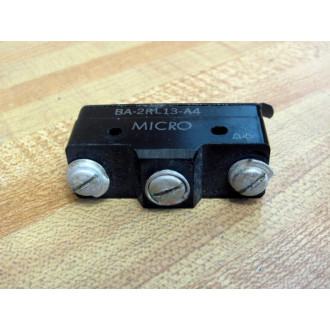 Micro Switch BA-2RL13-A4 Snap-Action Switch BA2RL13A4 - Used