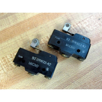Micro BZ-2RW22-A2 Switch BZ2RW22A2 (Pack of 2) - Used