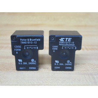 Potter & Brumfield T9AS1D12-12 TE Relay T9AS1D1212 - New No Box