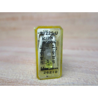 IDEC RY22S-U-AC120V Relay RY22S-U-120AC - New No Box