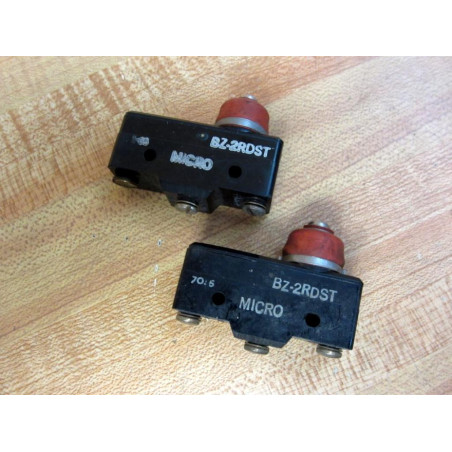 MicroSwitch BZ-2RDST Basic Switch BZ2RDST (Pack of 2) - Used