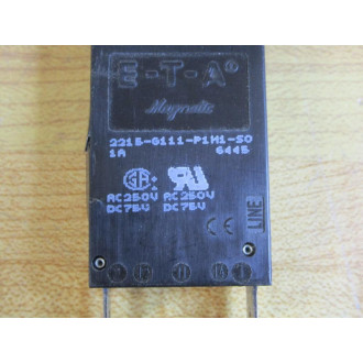 E-T-A 2215-G111-P1M1-S0-1A 1A Circuit Breaker 2215G111P1M1S01A - New No Box