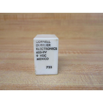 Cornell-Dubilier Electronics 603-9V CDE Relay 6039V (Pack of 2) - Used