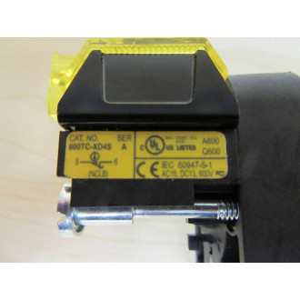 Allen Bradley 800TC-FXT6D4S Push Pull Switch