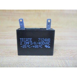 Tecate 7124H8 Capacitor 2.0MFD 400VAC (Pack of 3) - New No Box