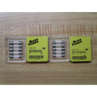 Buss GMA-15A Bussmann Fuse Cross Ref 1CJ37 (Pack of 10)