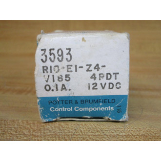 Potter & Brumfield R10-E1-Z4-V185 12VDC Relay R10E1Z4V185