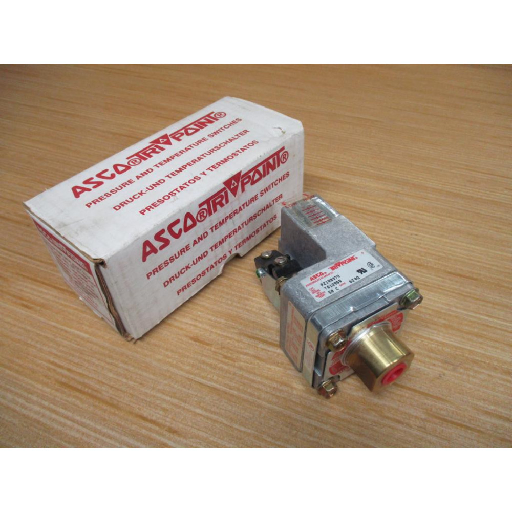 Asco PZ19B379 Tri-Point Pressure Switch Asco PZ19B379 Tri-Point Pressure Switch