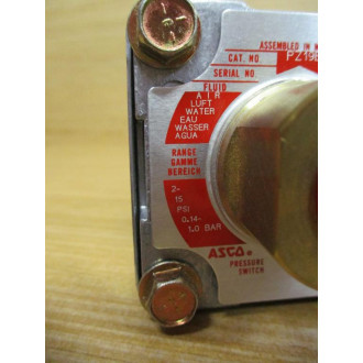 Asco PZ19B379 Tri-Point Pressure Switch