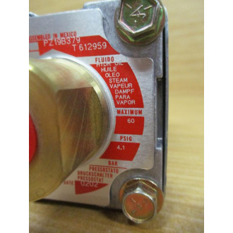Asco PZ19B379 Tri-Point Pressure Switch