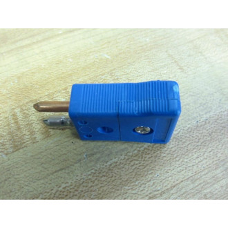 25MW-401-210 Thermocouples Connectors 25MW401210 Blue Male (Pack of 5) - New No Box