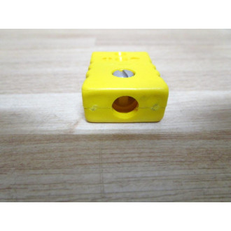25MW-401-210 Thermocouples Connectors 25MW401210 Yellow Female (Pack of 10) - New No Box