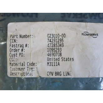 Flowserve 023010-00 Bearing Cover 02301000