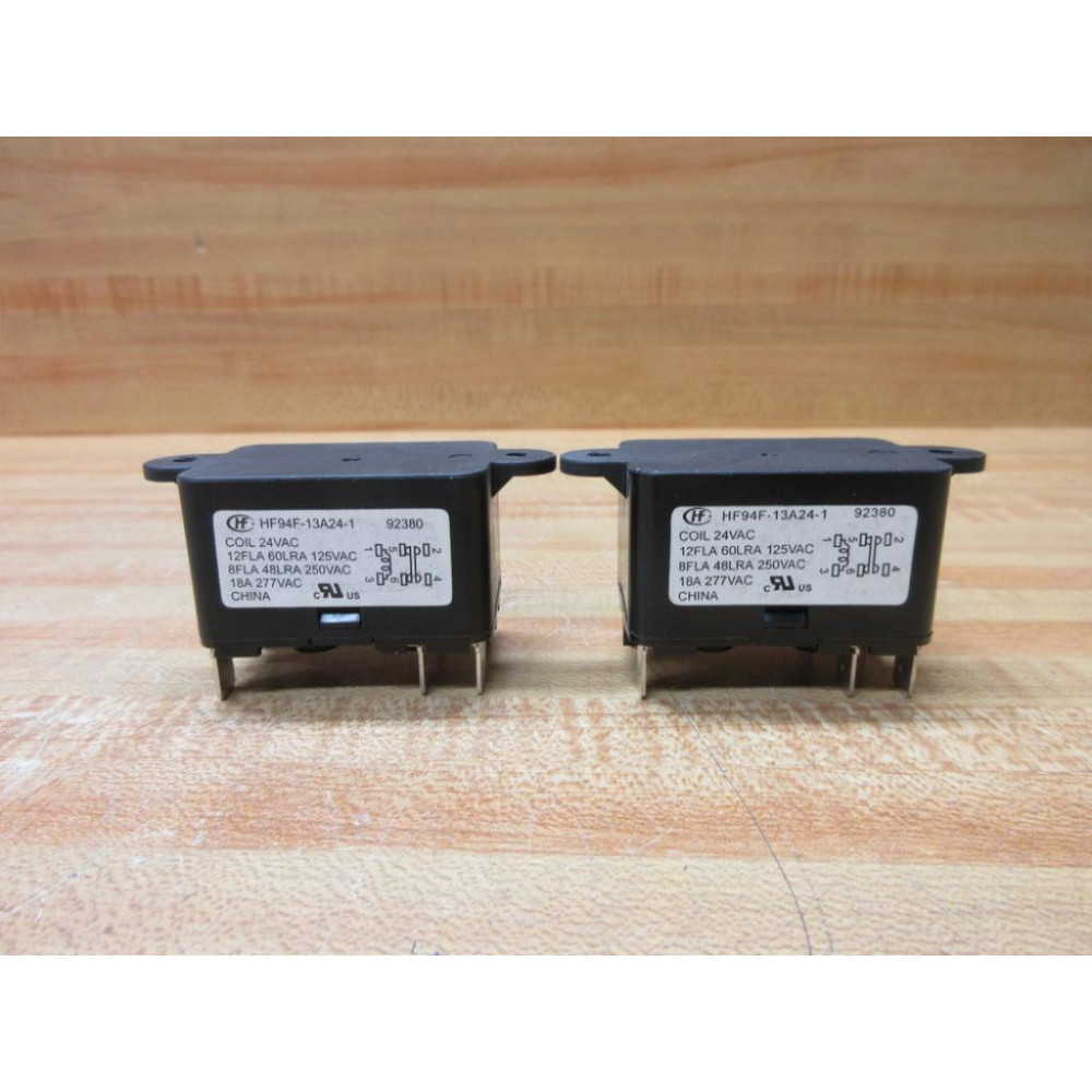 Mars HF94F-13A24-1 Jard Relay 92380 (Pack of 2) - Used